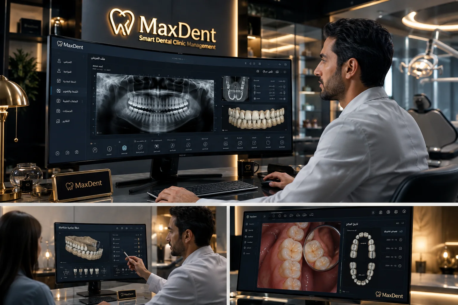 MaxDent clinical tools for radiology and treatment planning